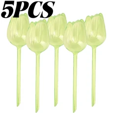 10 1PCS 튤립 플라워 자동 흙 침투 간편 설치 경량 절약 홈 가든 화분용 식물 도구, 04 5PCS