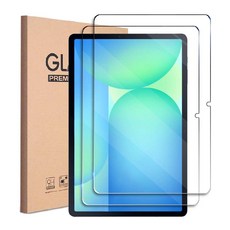 갤럭시탭 S10 FE / S10 FE 플러스 호환 9H 고경도 방탄 강화유리 액정보호필름2장 아이친구, 투명, 1세트