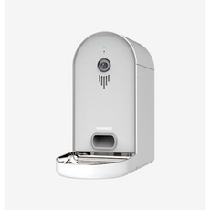 DOGNESS多尼斯 寵物智能視訊餵食器 五種色選, 1個, 白色, 白色