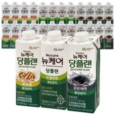 뉴케어 당플랜 3종 호두 인절미 검은깨, 200ml, 24개