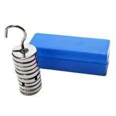 과학수업 힘의작용 용수철저울 실험용 10g 무게추세트 실험용무게추 과학실험세트, 1세트