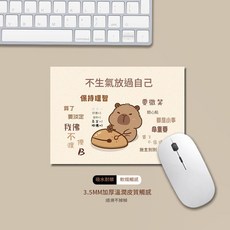 LWWYAREA 不生氣小號滑鼠墊 迷你鍵盤墊 行動式滑鼠墊, 20X26 - 規格1, 1個