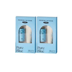 데일리콤마 벨로 드 퍼퓸 기프트세트 퓨어블루(고체향수+크림퍼퓸), 2개