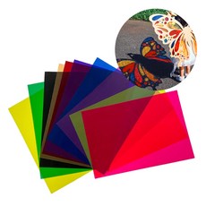 베러워커스 두꺼운 pvc 컬러 셀로판지 컬러필름지 10색