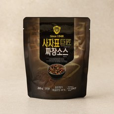 77년 전통 쉐프들만 알던 사자표 짜장소스 (냉장보관용), 200g, 6개