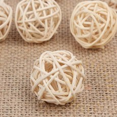 좋은 사람들 등나무공 햄스터 장난감 햄스터볼 햄스터노즈워크 토끼 기니피그, 1-햄스터공3cm