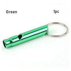열쇠고리가 색상 야외 도구 호루라기 훈련, 3. Green  1pc, 1. Green  1pc, 1개