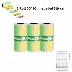 새로운 D5 라벨 프린터 잉크리스 감열 메이커 12-57mm 용지 조절 가능 스티커 포켓 미니 사진, 11 회색