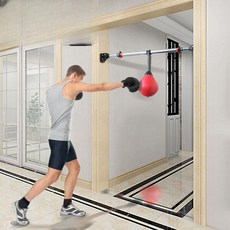 펀치볼 권투 벽걸이 미니샌드백 가정용 문틀 복싱, 노랑/검정 공