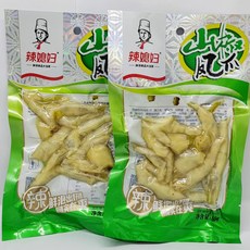 차이나슈 중국산초 닭발 매운며느리 산초닭발 절단, 3개, 85g