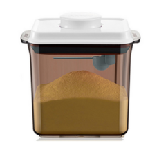 밀키보틀 분유 보관통 600g 가운데형, Brown + White, 5개