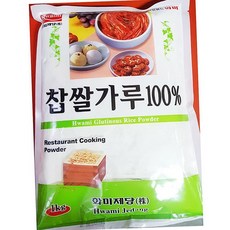 화미 찹쌀가루 1kg 제과재료, 1개