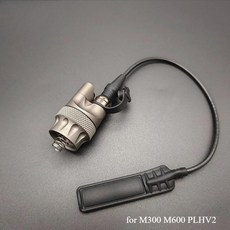 전술 손전등 스위치 테일 캡 라이트 플러그 어댑터 스카우트, 1개, 7. DE-for m300 m600 v2