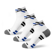 2+1 컴프로 남자 발목 쿠션 일반 스포츠 양말 선물용 종이케이스 3족세트, CSM-022 3족, 1개