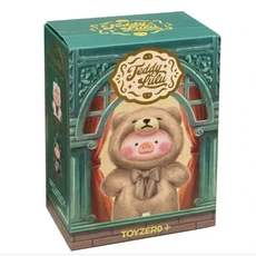 정품 룰루 돼지 기쁨의 시간 시리즈 랜덤박스 귀여운 테디 베니 액션 피규어 미스터리 맞춤 제작 휴일 선물, 01 v1 random 1pcs