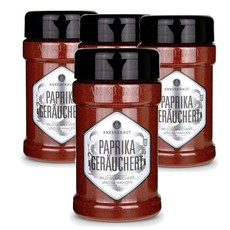 독일 앙커크라우트 Ankerkraut Smoked Peppers 훈제 파프리카 가루 향신료 시즈닝, 4개