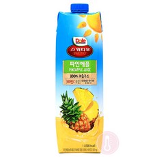 돌 스위티오 파인애플 쥬스 1000ml, 1L, 1개