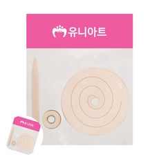 [칠마누] 목공예재료 팽이놀이 유아팽이 원형골뱅이팽이