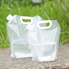 아쿠아백 다용도 투명 물주머니 야외 캠핑 워터백 물가방, 3L