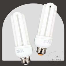 동그라미샵 장수 형광등 EFTR 25W 화장실전구, 주광색(형광등색)