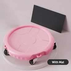 AB슬라이드 복근 휠 가정용 다기능 복부 근육 디스크 피트니스 장비 체육관 훈련 빌딩 롤러 슬라이딩 보드, A-Pink