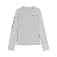Simms 아동용 Solar Tech 낚시용 크루넥 UPF 30