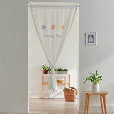 노바 패브릭 가리개 팬트리 다용도 커튼 100x200cm 봉집형 찍찍이형 혼합형 3가지 타입