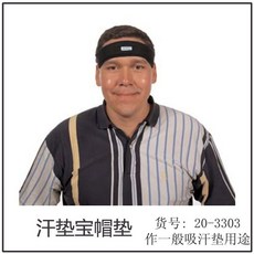 焊接面罩吸汗墊 20-3100V吸汗帶, 1個, 20-3303吸汗帶1條