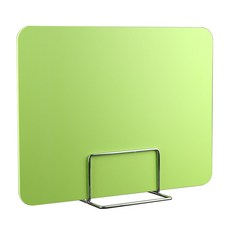 학생용 PVC 칸막이 시험용 책상 분리판 방역 겸용, L_그린40x30cm이동식지지대포함