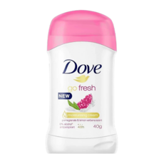 Dove 多芬 體香膏 - 石榴與檸檬馬鞭草香 (0% 酒精), 40g, 1個