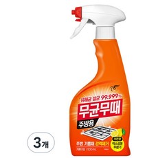 무균무때 주방용 세정제, 500ml, 3개