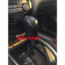 娜娜汽車 日產 2015 X-TRAIL T32 專用 卡夢排檔頭貼 ABS材質, 1個