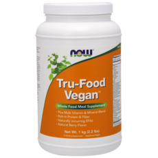 now 健而婷 Tru-Food素食綜合補充劑 莓果味, 1kg, 1罐