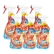브레프 청소세정제 주방용 500ml 6개, 브레프 청소세정제 욕실용 500ml 6개