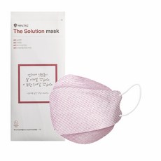ANYGUARD The Solution mask 韓國KF94口罩, 勃艮第條紋紅, 1個