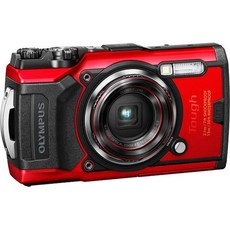 OM OLYMPUS Tough TG-6 CMOS F2.0 15m 100kgf GPS Wi-Fi TG-6RED SYSTEM올림푸스 디지털 카메라, 1개