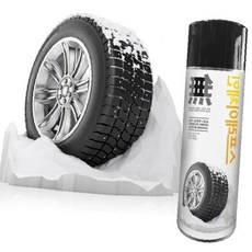 겨울철 차량 타이어 눈길 빙판 미끄럼 방지 스프레이 안전 운전 도로 결빙 대비, 1ml, 1개