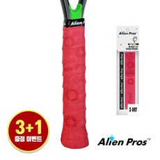 [Alien Pros 정품] 에일리언 프로스 X-DRY 테니스 오버그립 (10가지 스타일), 9. 비트네온 핑크 (XD609)