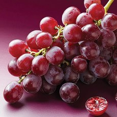 프루츠팟 프리미엄 고당도 크림슨 씨없는 적포도, 1개, 1kg