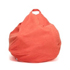 [신상 컬러 입고] 베베라팡 페이보릿 인형 정리함 장난감 보관함 대형 수납함 빈백, 빈티지 레드, 1개