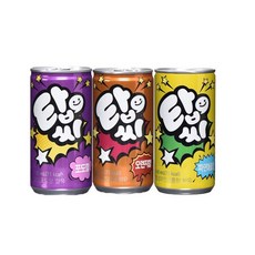 일화 탑씨 포도 파인애플 오렌지 종합 190ml 30캔, 30개