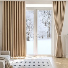 따숨 방한 방풍 냉기차단 에너지절감 암막커튼