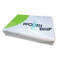 우리카피)복사용지 A4 75g 500매, 1권