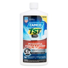 Camco TST PRO 캠핑카/RV 화장실 트리트먼트 혁신 바이오 효소 가장 빠른 냄새 스토퍼 RV 하수구