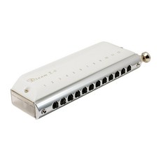 EASTTOP 12孔半音階口琴 2.0, 消光黑,C, 1個