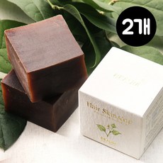 미소미인 미인비누1+1 어성초 고농축거품세안 헤어앤스킨솝비누 2개 화장독정화, 1개입, 120g