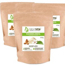 스페인 그레이트 비타 GREAT VITA 아몬드 가루 400g, 4개