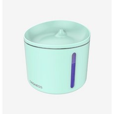 3貓2館 DOGNESS 多尼斯 自動飲水機 MINI 三色 寵物自動飲水器 活水機 濾水機, 1個, 綠色