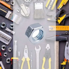 육각너트 9.5mm 8p 특수 조임 풀림방지 부속 목재 볼트