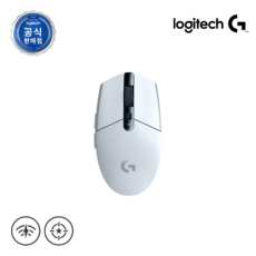 로지텍코리아 공식 G304 LIGHTSPEED WIRELESS 무선 게이밍 마우스, 화이트